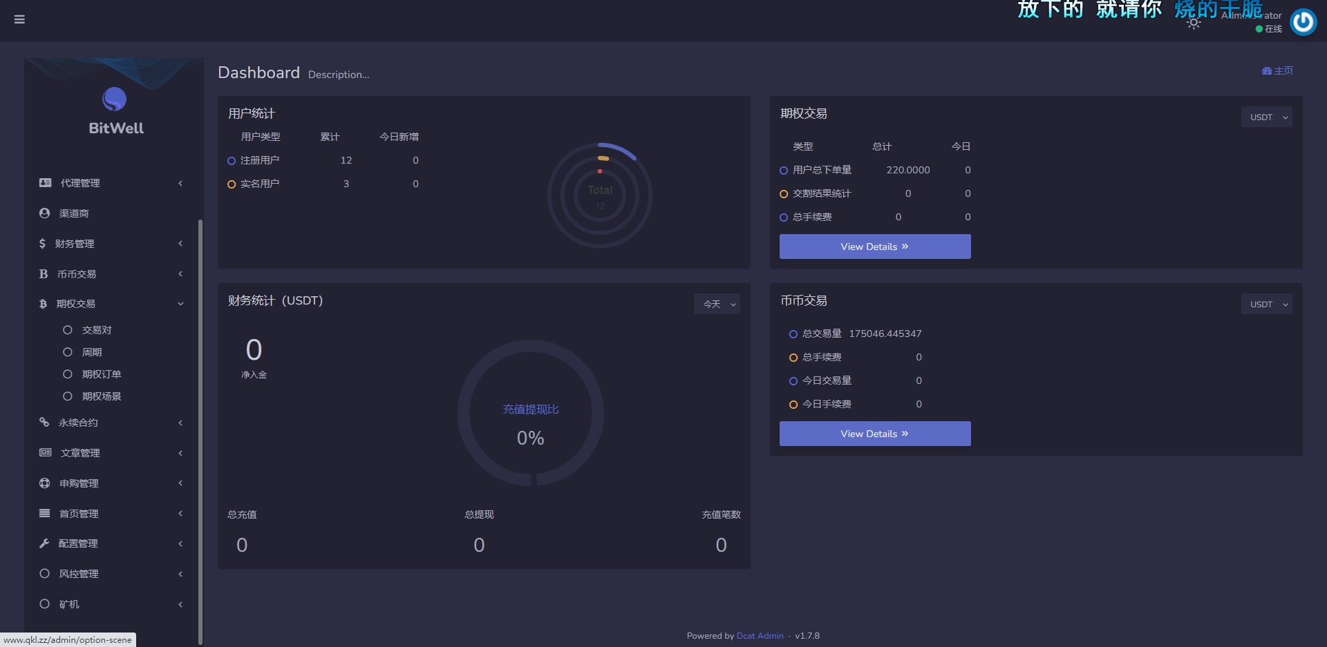 基于laravel开发的开源交易所源码测试图5