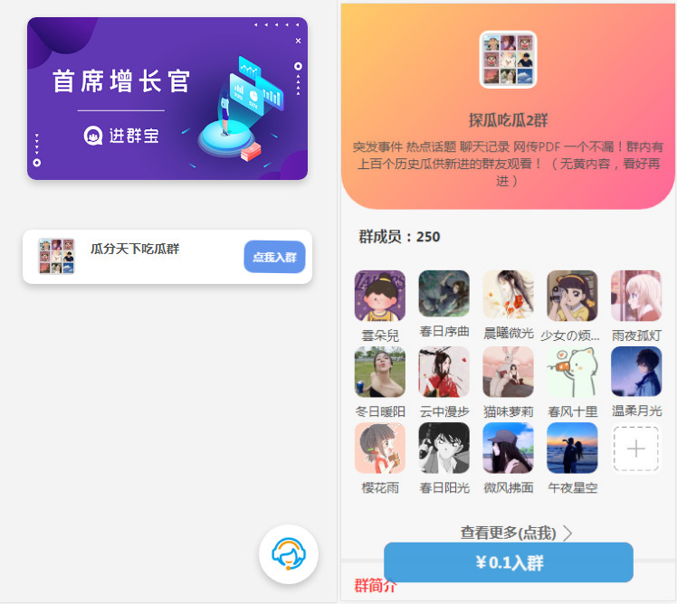 全新WordPress V2进群主题源码图